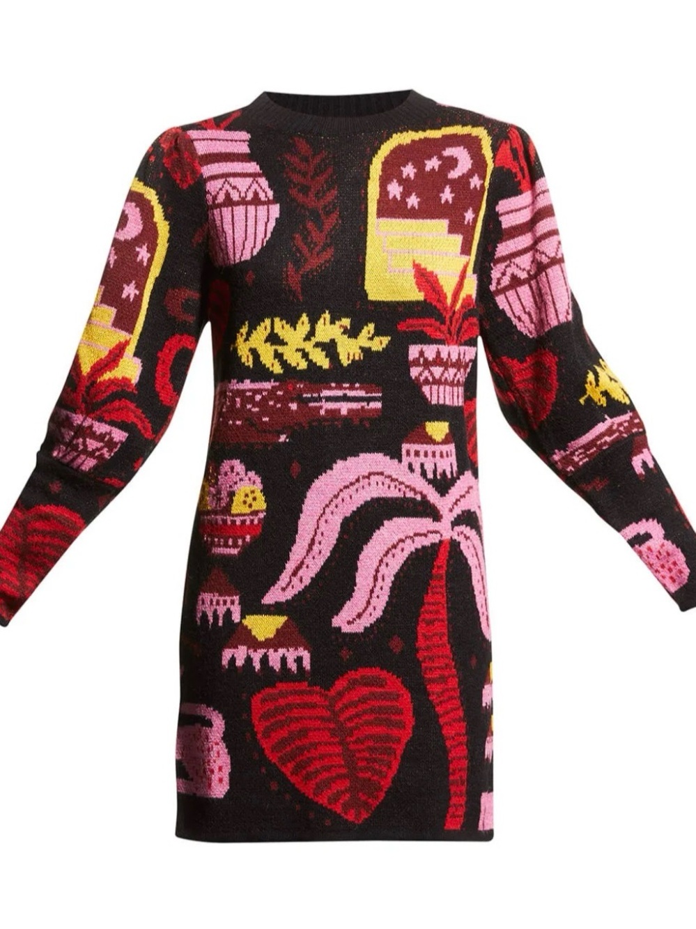 FARM Rio Tropical Magic Sweater Dress - Picture 2 of 9